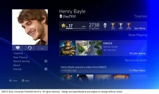 Playstation 4 Interface 2